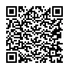 Código QR para número de telefone +19074729453