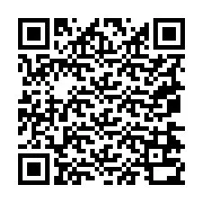 Código QR para número de telefone +19074730014