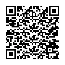 Código QR para número de teléfono +19074735789