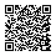 Código QR para número de teléfono +19074800008