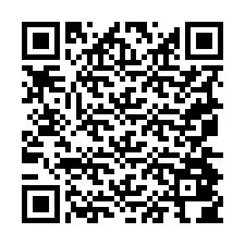 QR код за телефонен номер +19074804374