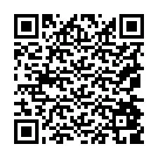 QR Code pour le numéro de téléphone +19074809721