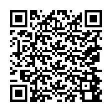 QR-Code für Telefonnummer +19074840099