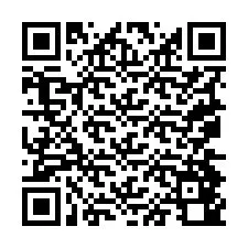 QR kód a telefonszámhoz +19074840678