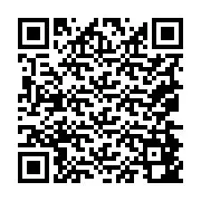 Código QR para número de teléfono +19074842479