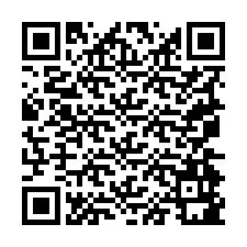 QR Code สำหรับหมายเลขโทรศัพท์ +19074981574