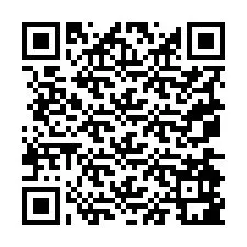 Código QR para número de teléfono +19074981910