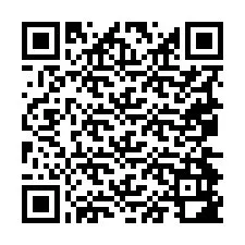 Kod QR dla numeru telefonu +19074982266