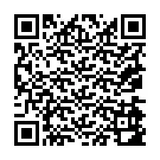 Kode QR untuk nomor Telepon +19074982809