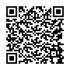 Código QR para número de teléfono +19074984428