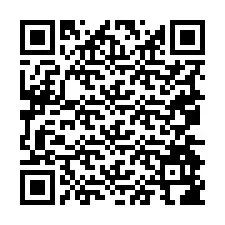 Kode QR untuk nomor Telepon +19074986772