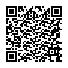 Código QR para número de teléfono +19075988875