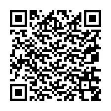 Código QR para número de teléfono +19076358540