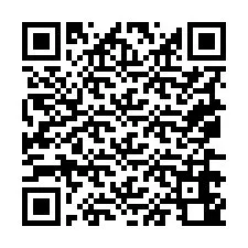 Codice QR per il numero di telefono +19076640869