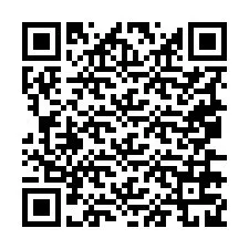 Código QR para número de teléfono +19076729876