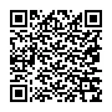 Código QR para número de telefone +19077224492