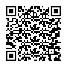 Codice QR per il numero di telefono +19077226550