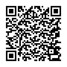 QR код за телефонен номер +19077433654