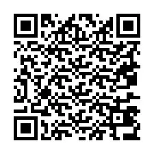 電話番号のQRコード +19077436002