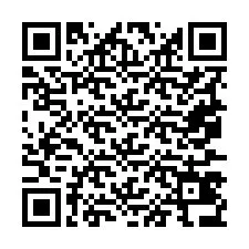 QR-код для номера телефона +19077436437