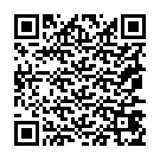 Código QR para número de teléfono +19077475061