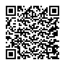 Kode QR untuk nomor Telepon +19077477348