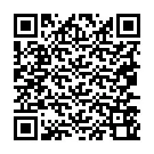 QR Code pour le numéro de téléphone +19077560272