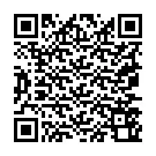 電話番号のQRコード +19077560694