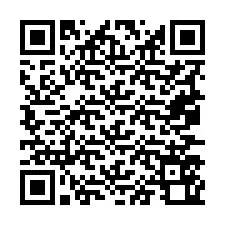 QR Code สำหรับหมายเลขโทรศัพท์ +19077560697
