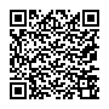 Código QR para número de telefone +19077560915