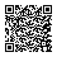 QR код за телефонен номер +19077564273