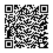 Código QR para número de teléfono +19077750314