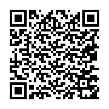 Código QR para número de teléfono +19077751356