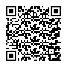 Código QR para número de teléfono +19077753418