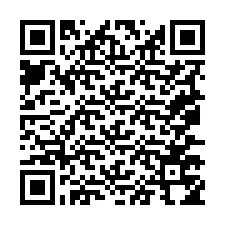 Código QR para número de teléfono +19077754779