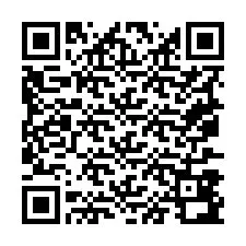 Código QR para número de teléfono +19077892059