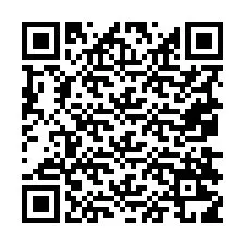 Kode QR untuk nomor Telepon +19078219647