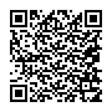 Código QR para número de teléfono +19078315573