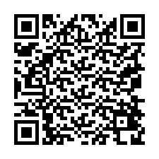 Kode QR untuk nomor Telepon +19078428624