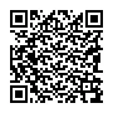 Código QR para número de teléfono +19082196010