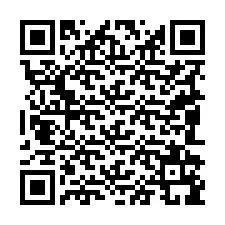 Código QR para número de teléfono +19082199514