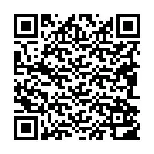 Código QR para número de teléfono +19082502612