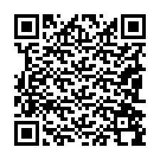 QR-код для номера телефона +19082598775