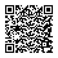 Código QR para número de teléfono +19082634371