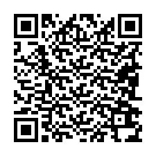 Código QR para número de teléfono +19082634377