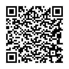 Kode QR untuk nomor Telepon +19082754505