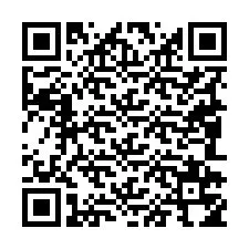 QR Code pour le numéro de téléphone +19082754506