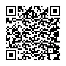 Código QR para número de telefone +19082834678