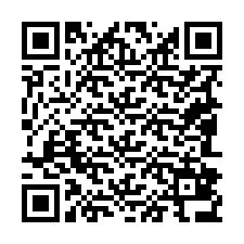 QR-код для номера телефона +19082836449