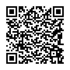 電話番号のQRコード +19082869311